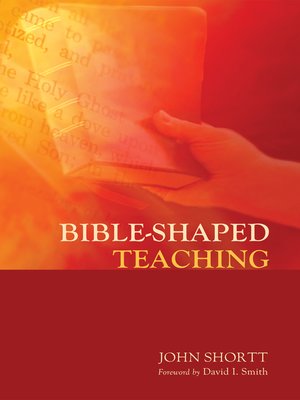 cover image of Bible-Shaped Teaching
